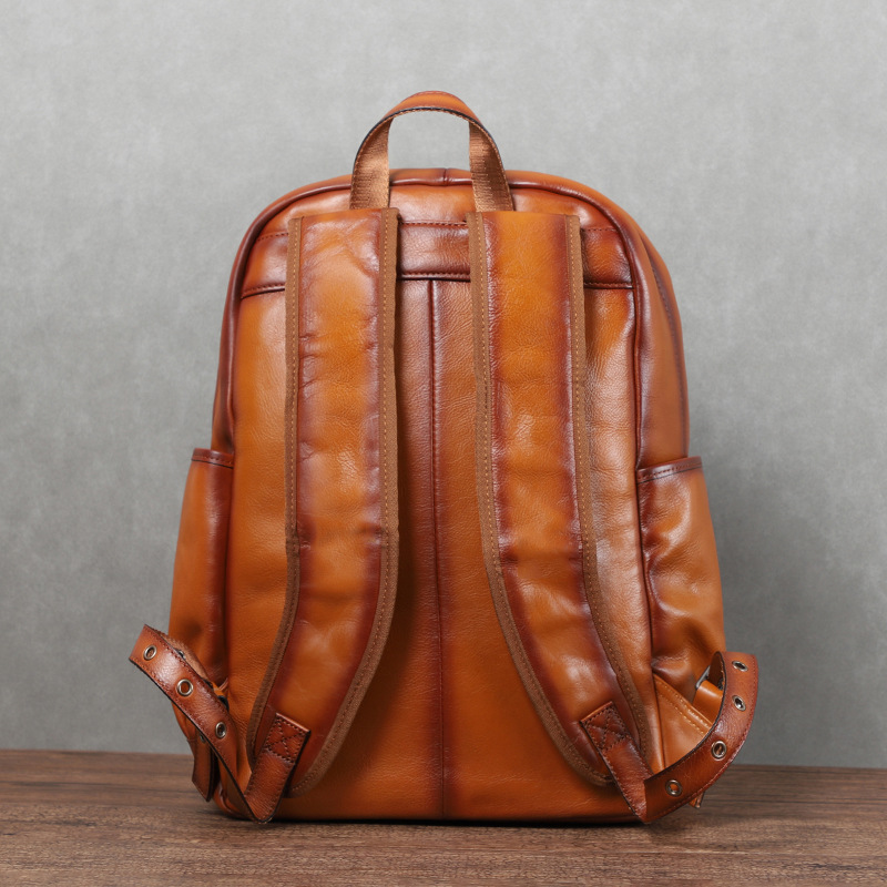 YETTIES メンズ ヴィンテージ ベジタブルタンニンなめ - Leather Backpack Vintage のレビューと価格