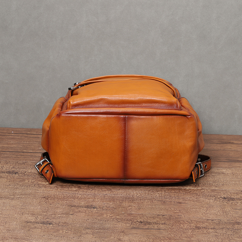 YETTIES メンズ ヴィンテージ ベジタブルタンニンなめ - Leather Backpack Vintage のレビューと価格