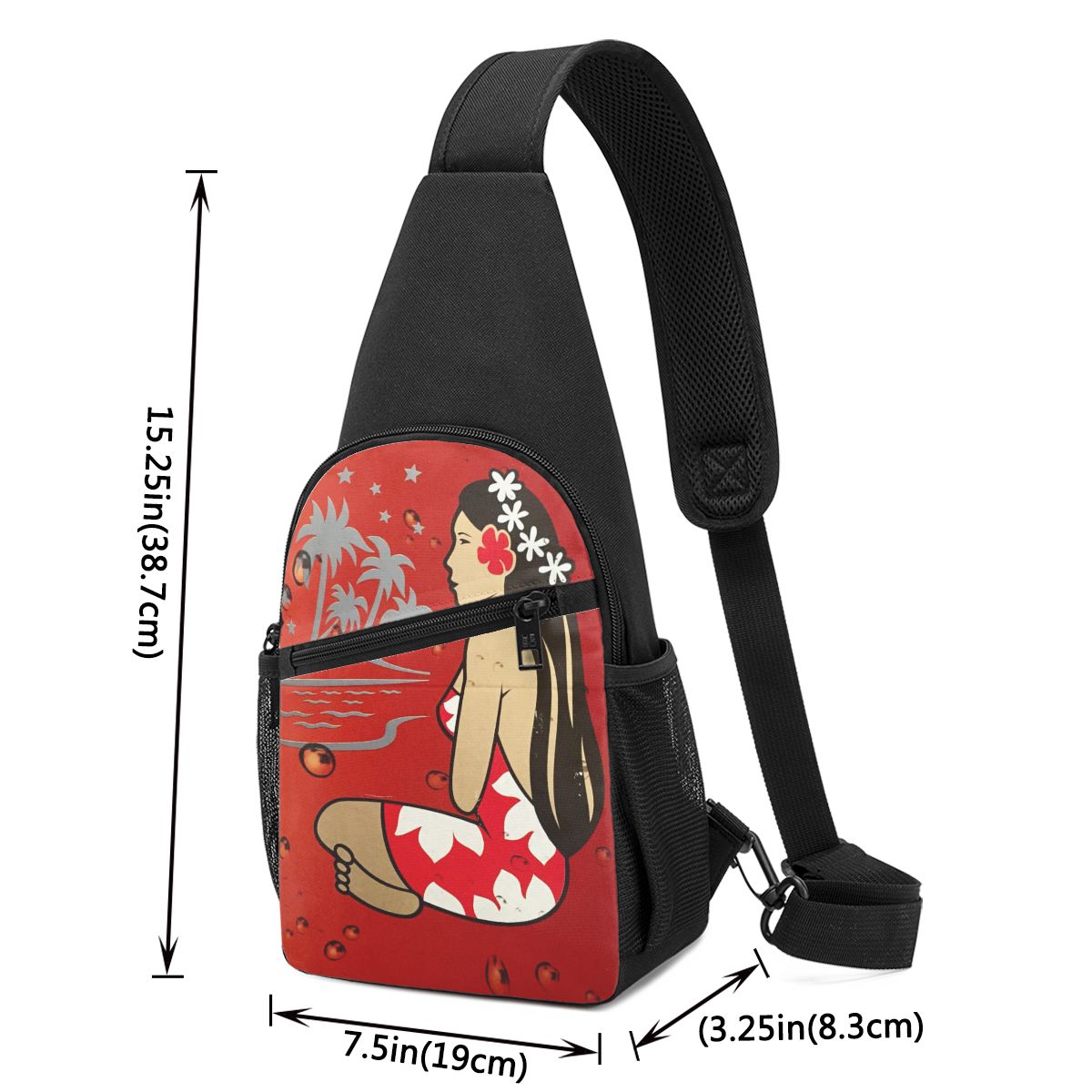 ヒナノ タヒチ チェストバッグ メンズ スリング クロスボデ - Sling Backpack Shoulder のレビューと価格