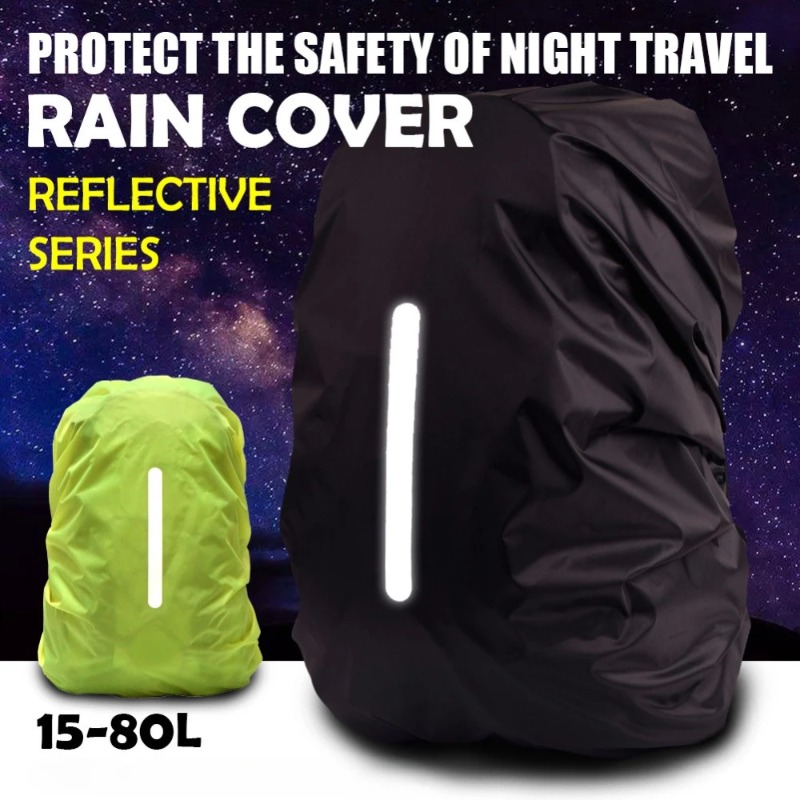 反射防水バックパックレインカバーアウトドアスポーツナイトサイ - Rain Cover Backpack のレビューと価格