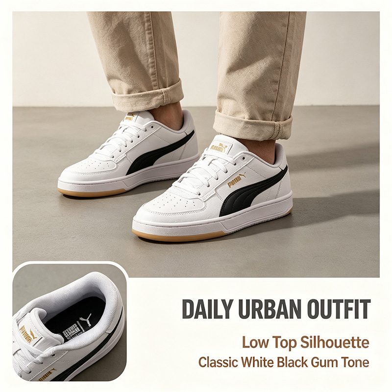 プーマ男性白黒ロートップスニーカークラシックレトロレザースケ - Puma Shoes Suede Classic のレビューと価格