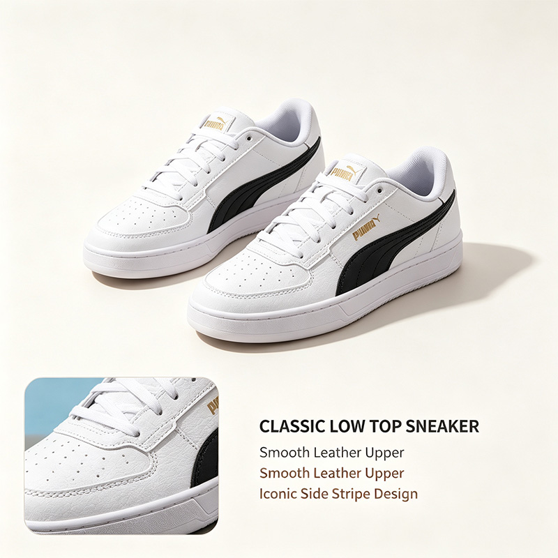 プーマ男性白黒ロートップスニーカークラシックレトロレザースケ - Puma Shoes Suede Classic のレビューと価格