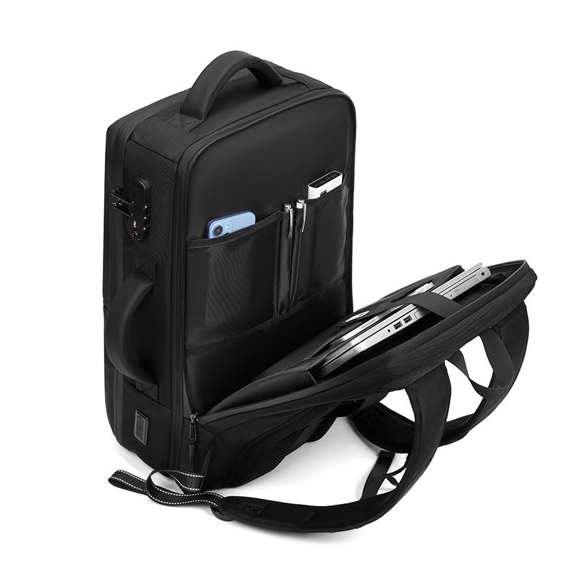 多機能メンズ真空圧縮バックパック、ロゴカスタマイズ可能、高品 - Business Backpack Brief のレビューと価格