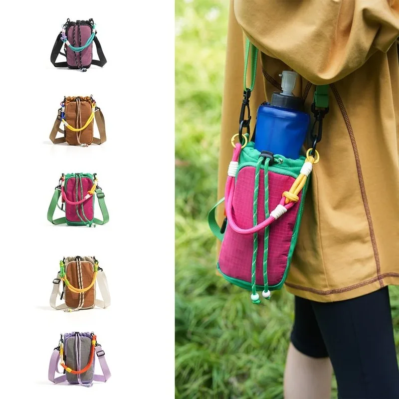 巾着式ウォーターボトルクロスボディスリングバッグ、調節可能な - Hydration Pack Outdoor のレビューと価格