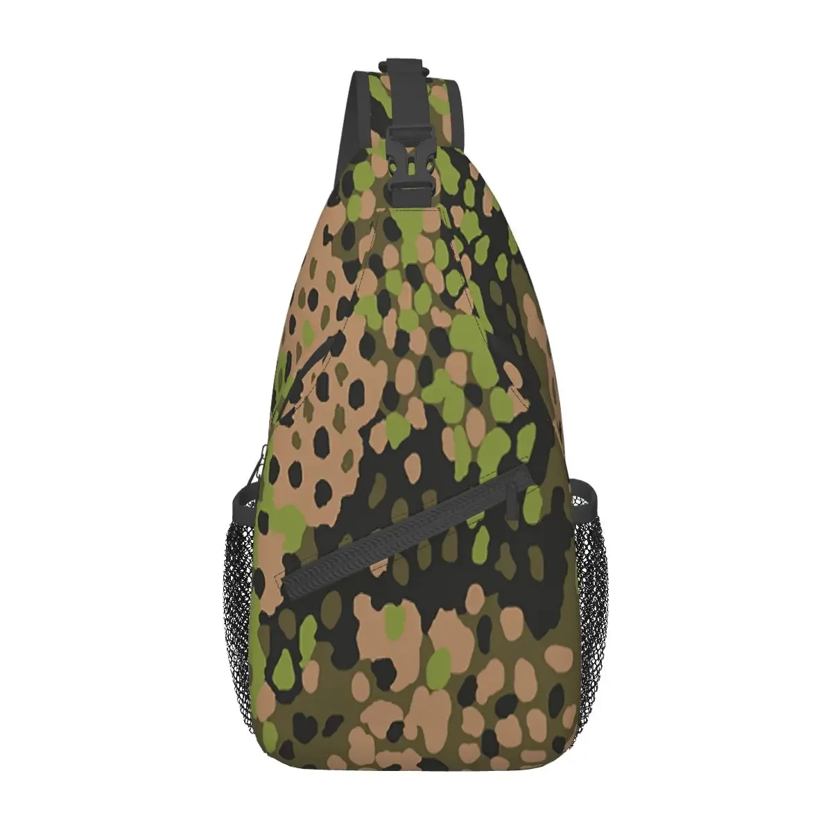 WW2 SS エルベンターン迷彩クロスボディスリングバッグ小 - Sling Backpack Shoulder のレビューと価格