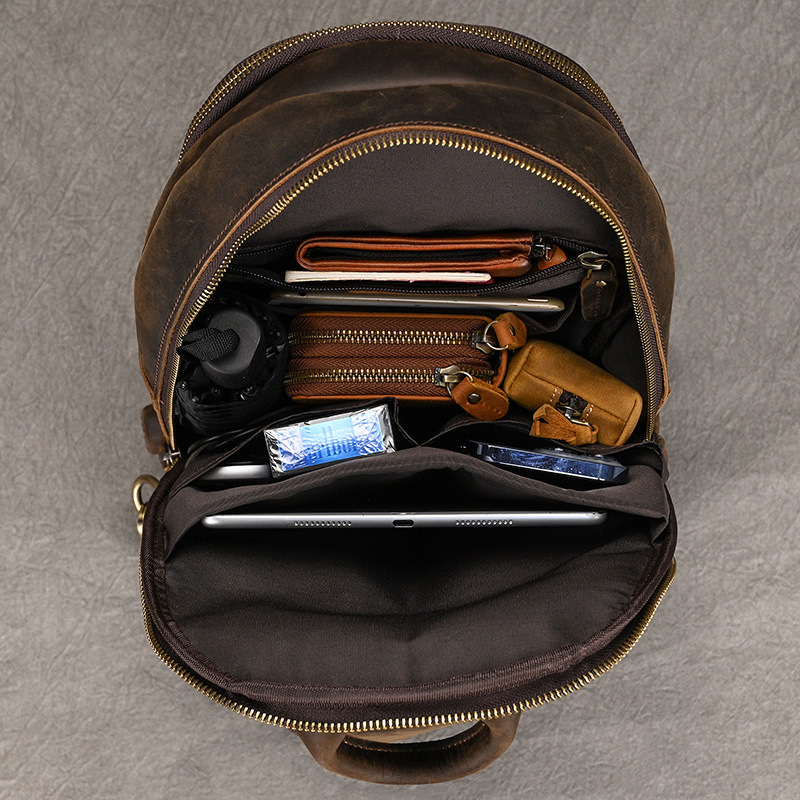 男性用本革チェストバッグ,男性用本物の牛革スキンバッグ,シン - Leather Backpack Vintage のレビューと価格