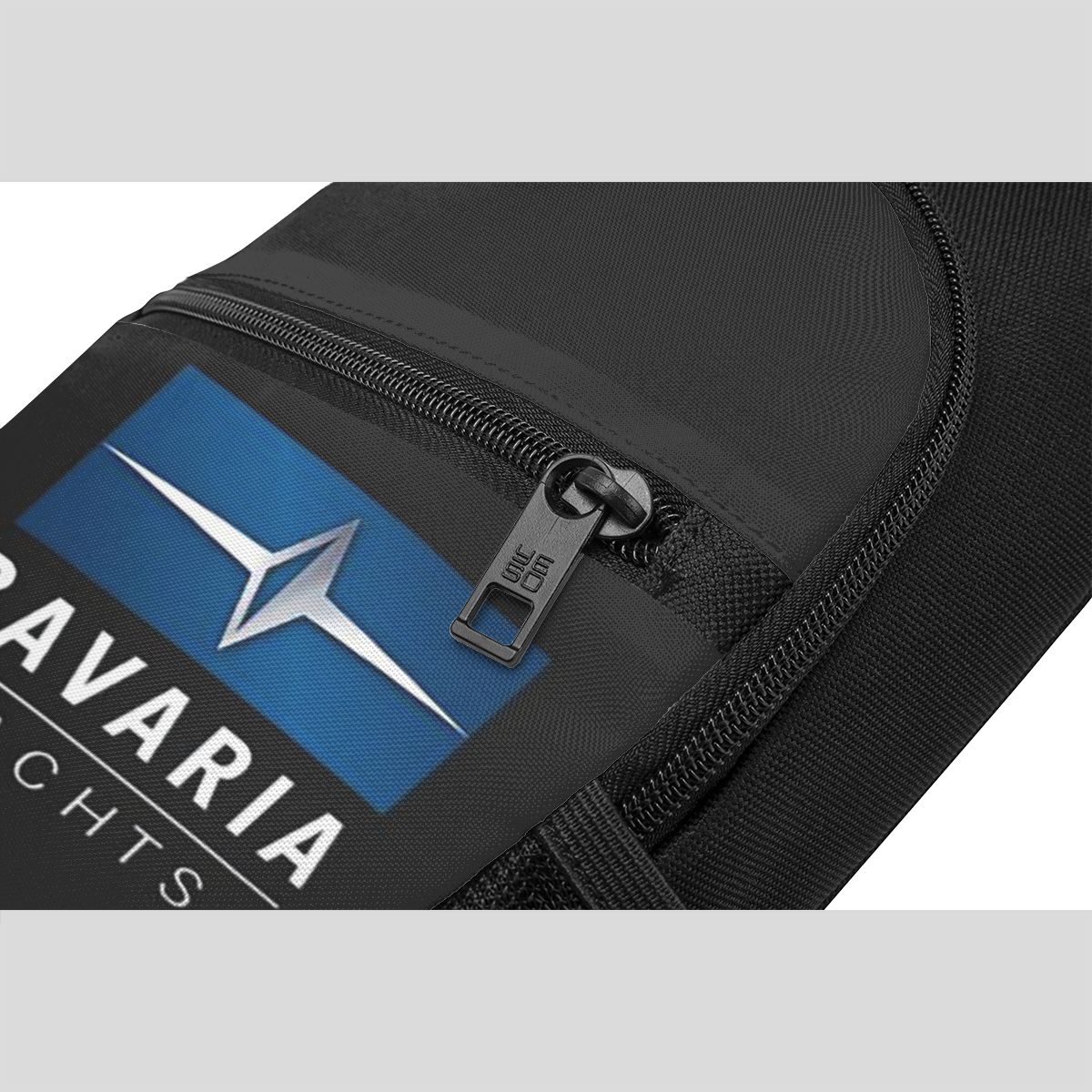 バイエルンヨットブルーシルバーロゴチェストバッグメンズスリン - Sling Backpack Shoulder のレビューと価格